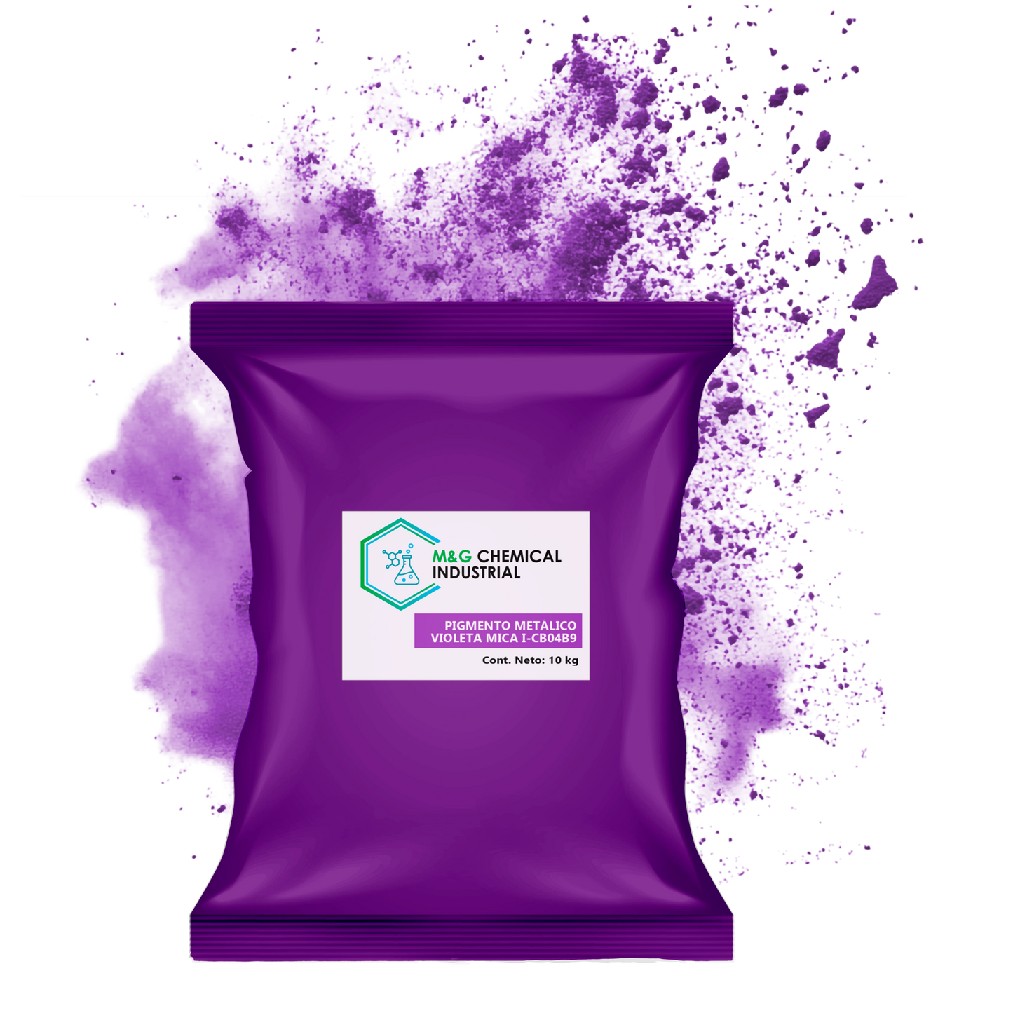PIGMENTO METÁLICO VIOLETA MICA I-CB04B9